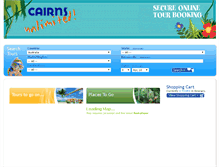 Tablet Screenshot of cairnsunlimited.tourstogo.com.au