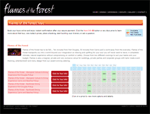 Tablet Screenshot of flamesoftheforest.tourstogo.com.au