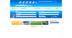 Desktop Screenshot of cancellations.tourstogo.com.au